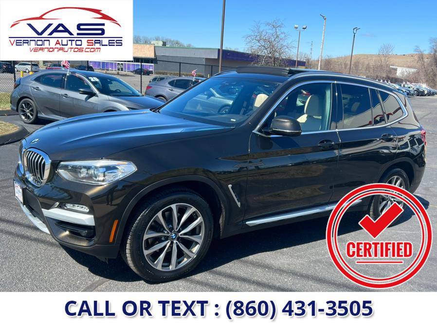 2019 BMW X3 xDrive30i Sports Activity Vehicle, available for sale in Manchester, Connecticut | Vernon Auto Sale & Service. Manchester, Connecticut 2019 BMW X3 xDrive30i Sports Activity Vehicle, available for sale in Manchester, Connecticut | Vernon Auto Sale & Service. Manchester, Connecticut