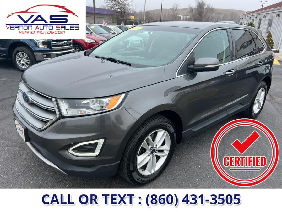 2016 Ford Edge 4dr SEL AWD, available for sale in Manchester, Connecticut | Vernon Auto Sale & Service. Manchester, Connecticut 2016 Ford Edge 4dr SEL AWD, available for sale in Manchester, Connecticut | Vernon Auto Sale & Service. Manchester, Connecticut