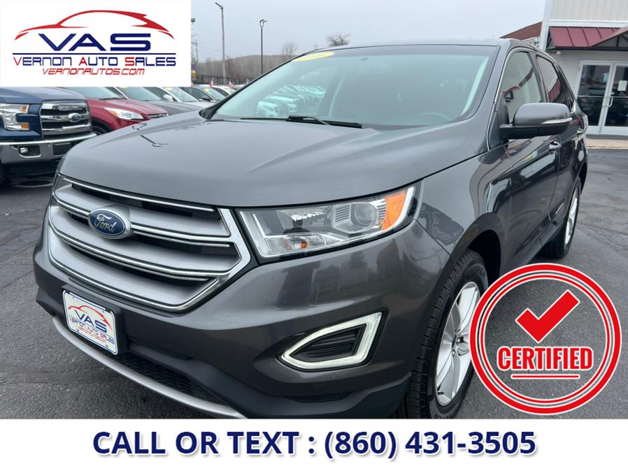 2016 Ford Edge 4dr SEL AWD, available for sale in Manchester, Connecticut | Vernon Auto Sale & Service. Manchester, Connecticut