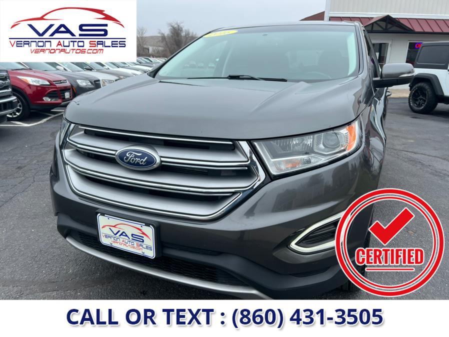 2016 Ford Edge 4dr SEL AWD, available for sale in Manchester, Connecticut | Vernon Auto Sale & Service. Manchester, Connecticut 2016 Ford Edge 4dr SEL AWD, available for sale in Manchester, Connecticut | Vernon Auto Sale & Service. Manchester, Connecticut