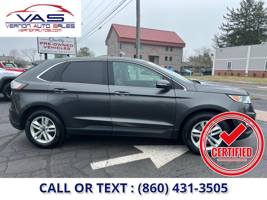 2016 Ford Edge 4dr SEL AWD, available for sale in Manchester, Connecticut | Vernon Auto Sale & Service. Manchester, Connecticut 2016 Ford Edge 4dr SEL AWD, available for sale in Manchester, Connecticut | Vernon Auto Sale & Service. Manchester, Connecticut