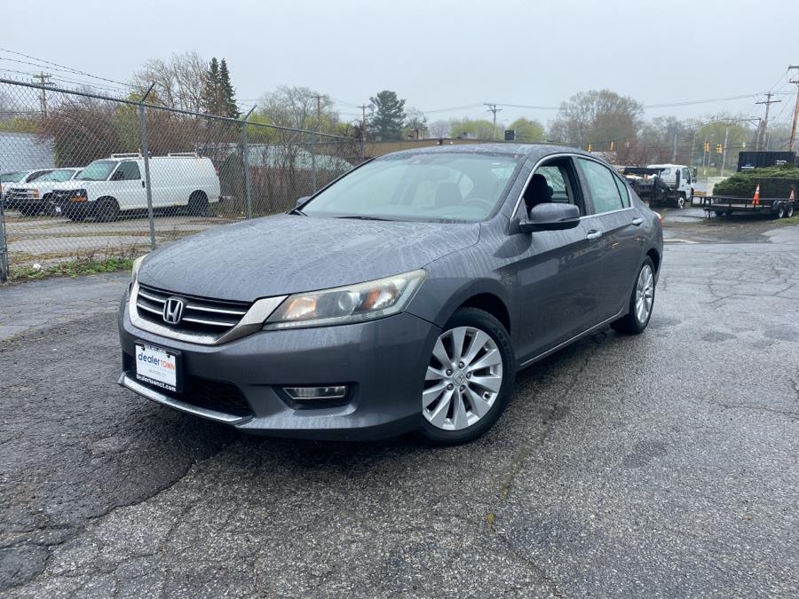 2013 Honda Accord Sdn 4dr I4 CVT EX-L, available for sale in Milford, Connecticut | Dealertown Auto Wholesalers. Milford, Connecticut 2013 Honda Accord Sdn 4dr I4 CVT EX-L, available for sale in Milford, Connecticut | Dealertown Auto Wholesalers. Milford, Connecticut