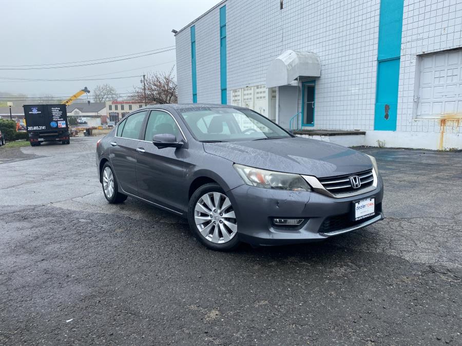 2013 Honda Accord Sdn 4dr I4 CVT EX-L, available for sale in Milford, Connecticut | Dealertown Auto Wholesalers. Milford, Connecticut