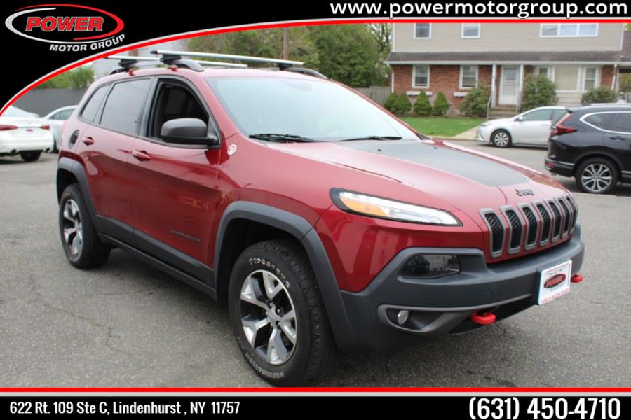 2015 Jeep Cherokee 4WD 4dr Trailhawk, available for sale in Lindenhurst, New York | Power Motor Group. Lindenhurst, New York 2015 Jeep Cherokee 4WD 4dr Trailhawk, available for sale in Lindenhurst, New York | Power Motor Group. Lindenhurst, New York