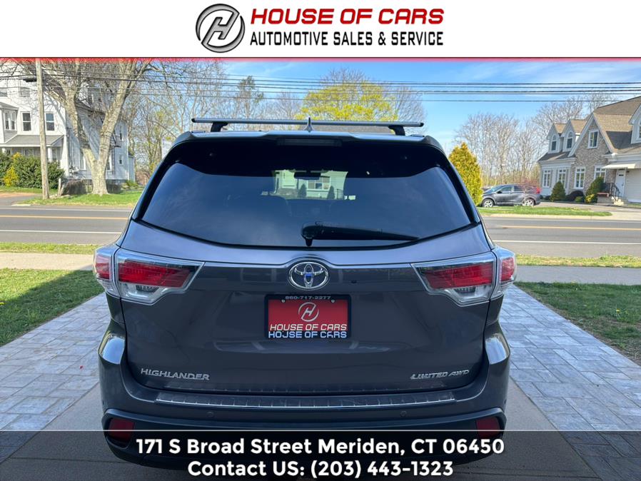 2015 Toyota Highlander AWD 4dr V6 Limited (Natl), available for sale in Meriden, Connecticut | House of Cars CT. Meriden, Connecticut
