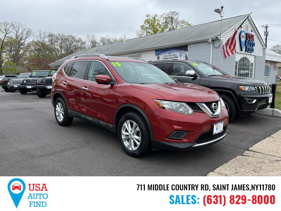 2015 Nissan Rogue AWD 4dr SV, available for sale in Saint James, New York | USA Auto Find. Saint James, New York