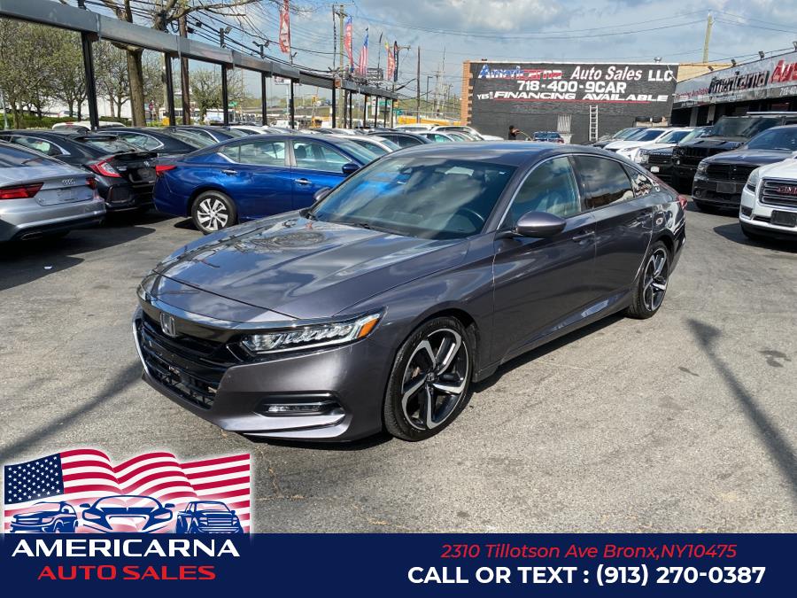 2019 Honda Accord Sedan Sport 1.5T CVT, available for sale in Bronx, New York | Americarna Auto Sales LLC. Bronx, New York 2019 Honda Accord Sedan Sport 1.5T CVT, available for sale in Bronx, New York | Americarna Auto Sales LLC. Bronx, New York