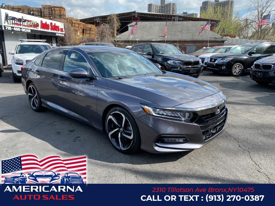 2019 Honda Accord Sedan Sport 1.5T CVT, available for sale in Bronx, New York | Americarna Auto Sales LLC. Bronx, New York 2019 Honda Accord Sedan Sport 1.5T CVT, available for sale in Bronx, New York | Americarna Auto Sales LLC. Bronx, New York