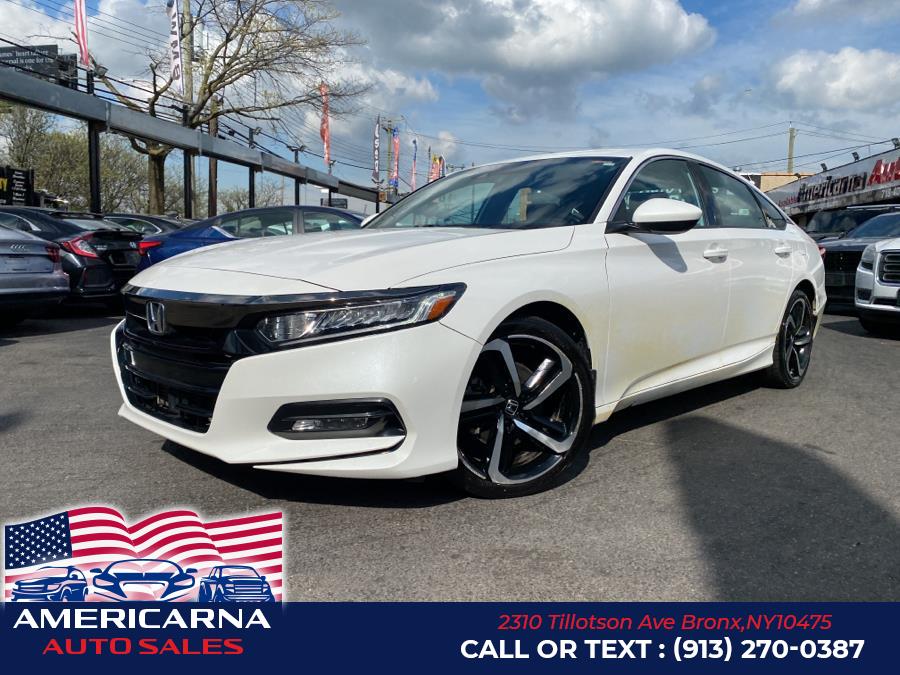 2019 Honda Accord Sedan Sport 1.5T CVT, available for sale in Bronx, New York | Americarna Auto Sales LLC. Bronx, New York 2019 Honda Accord Sedan Sport 1.5T CVT, available for sale in Bronx, New York | Americarna Auto Sales LLC. Bronx, New York