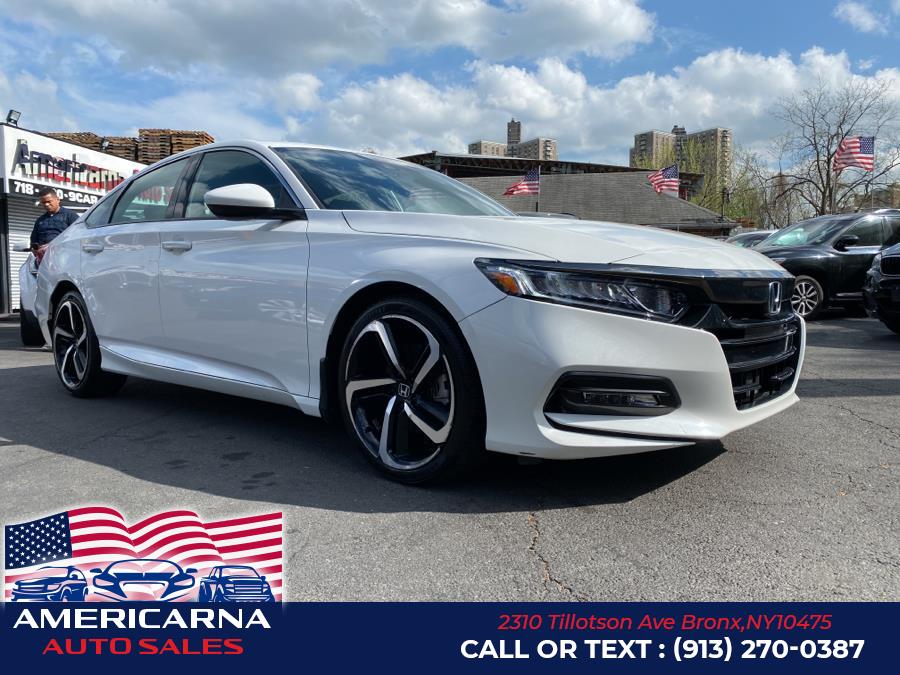 2019 Honda Accord Sedan Sport 1.5T CVT, available for sale in Bronx, New York | Americarna Auto Sales LLC. Bronx, New York 2019 Honda Accord Sedan Sport 1.5T CVT, available for sale in Bronx, New York | Americarna Auto Sales LLC. Bronx, New York