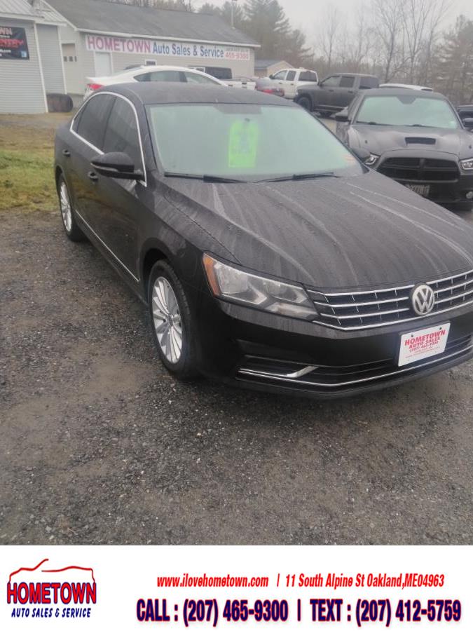 2016 Volkswagen Passat 4dr Sdn 1.8T Auto SE w/Technology PZEV, available for sale in Oakland, Maine | Hometown Auto Sales and Service. Oakland, Maine