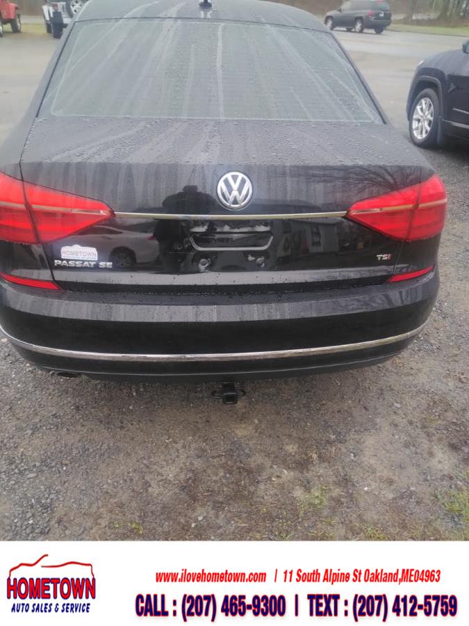 2016 Volkswagen Passat 4dr Sdn 1.8T Auto SE w/Technology PZEV, available for sale in Oakland, Maine | Hometown Auto Sales and Service. Oakland, Maine 2016 Volkswagen Passat 4dr Sdn 1.8T Auto SE w/Technology PZEV, available for sale in Oakland, Maine | Hometown Auto Sales and Service. Oakland, Maine