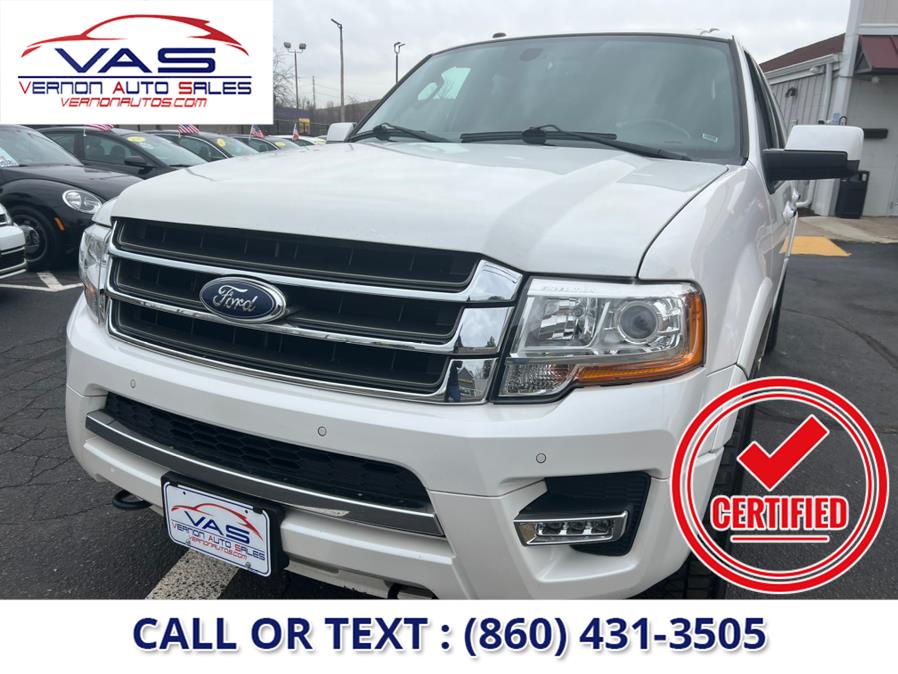 2015 Ford Expedition EL 4WD 4dr Limited, available for sale in Manchester, Connecticut | Vernon Auto Sale & Service. Manchester, Connecticut 2015 Ford Expedition EL 4WD 4dr Limited, available for sale in Manchester, Connecticut | Vernon Auto Sale & Service. Manchester, Connecticut