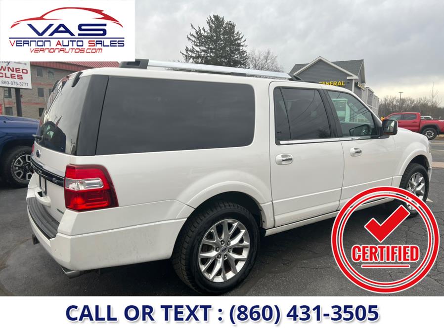 2015 Ford Expedition EL 4WD 4dr Limited, available for sale in Manchester, Connecticut | Vernon Auto Sale & Service. Manchester, Connecticut 2015 Ford Expedition EL 4WD 4dr Limited, available for sale in Manchester, Connecticut | Vernon Auto Sale & Service. Manchester, Connecticut