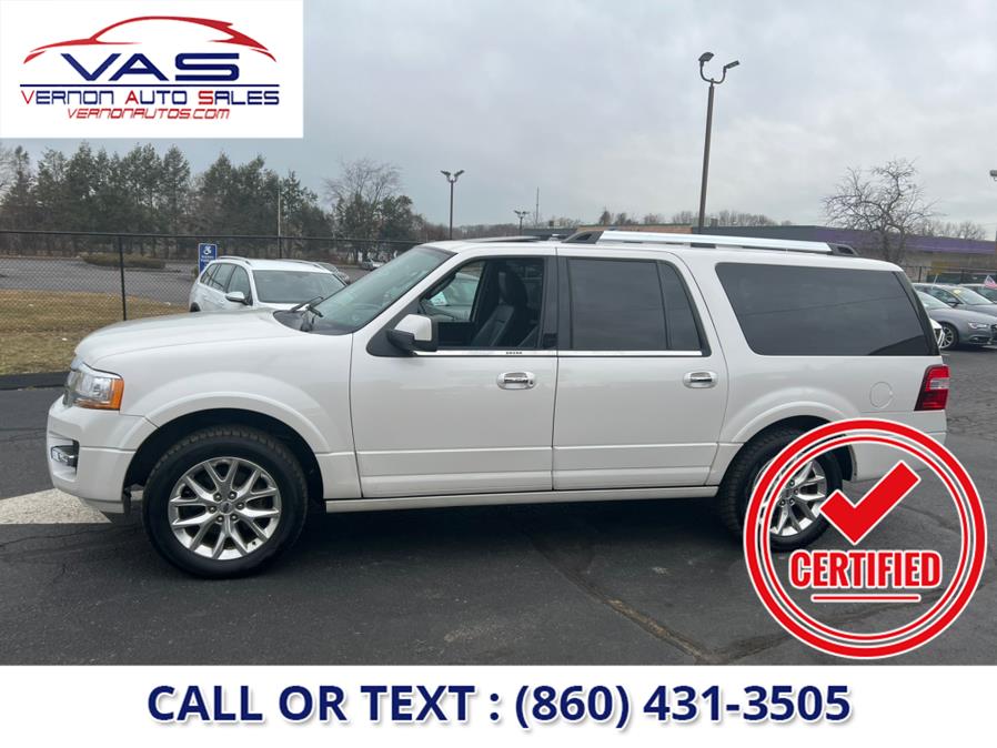 2015 Ford Expedition EL 4WD 4dr Limited, available for sale in Manchester, Connecticut | Vernon Auto Sale & Service. Manchester, Connecticut 2015 Ford Expedition EL 4WD 4dr Limited, available for sale in Manchester, Connecticut | Vernon Auto Sale & Service. Manchester, Connecticut
