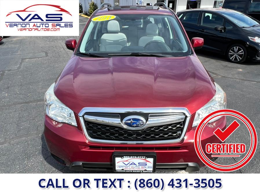 2014 Subaru Forester 4dr Auto 2.5i Premium PZEV, available for sale in Manchester, Connecticut | Vernon Auto Sale & Service. Manchester, Connecticut 2014 Subaru Forester 4dr Auto 2.5i Premium PZEV, available for sale in Manchester, Connecticut | Vernon Auto Sale & Service. Manchester, Connecticut