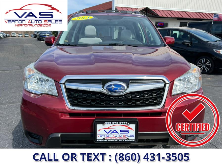 2014 Subaru Forester 4dr Auto 2.5i Premium PZEV, available for sale in Manchester, Connecticut | Vernon Auto Sale & Service. Manchester, Connecticut 2014 Subaru Forester 4dr Auto 2.5i Premium PZEV, available for sale in Manchester, Connecticut | Vernon Auto Sale & Service. Manchester, Connecticut