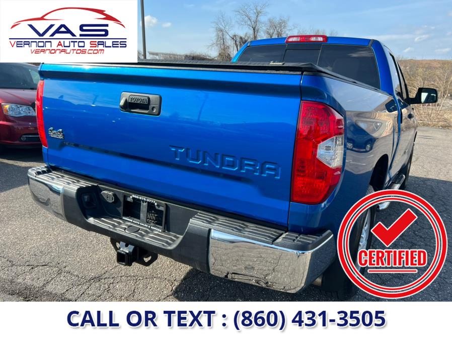 2017 Toyota Tundra 4WD SR5 Double Cab 6.5'' Bed 5.7L (Natl), available for sale in Manchester, Connecticut | Vernon Auto Sale & Service. Manchester, Connecticut 2017 Toyota Tundra 4WD SR5 Double Cab 6.5'' Bed 5.7L (Natl), available for sale in Manchester, Connecticut | Vernon Auto Sale & Service. Manchester, Connecticut
