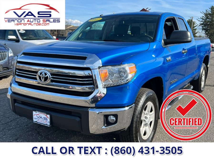 2017 Toyota Tundra 4WD SR5 Double Cab 6.5'' Bed 5.7L (Natl), available for sale in Manchester, Connecticut | Vernon Auto Sale & Service. Manchester, Connecticut