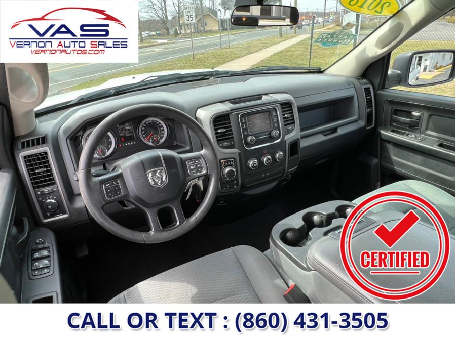2018 Ram 1500 Express 4x4 Quad Cab 6''4" Box, available for sale in Manchester, Connecticut | Vernon Auto Sale & Service. Manchester, Connecticut 2018 Ram 1500 Express 4x4 Quad Cab 6''4" Box, available for sale in Manchester, Connecticut | Vernon Auto Sale & Service. Manchester, Connecticut