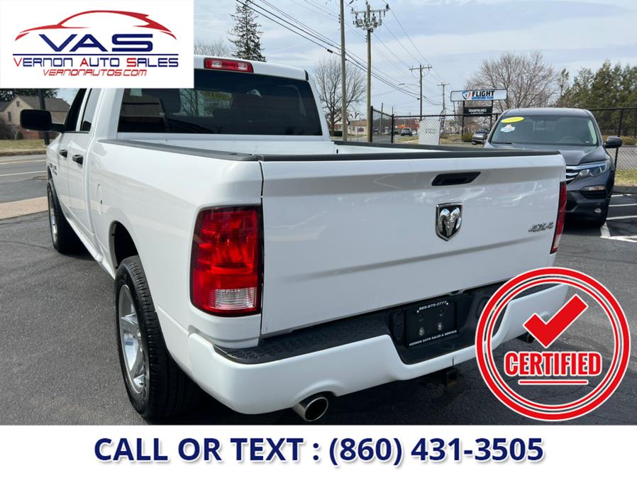2018 Ram 1500 Express 4x4 Quad Cab 6''4" Box, available for sale in Manchester, Connecticut | Vernon Auto Sale & Service. Manchester, Connecticut 2018 Ram 1500 Express 4x4 Quad Cab 6''4" Box, available for sale in Manchester, Connecticut | Vernon Auto Sale & Service. Manchester, Connecticut
