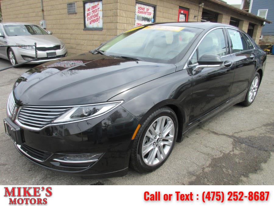 2013 Lincoln MKZ 4dr Sdn AWD, available for sale in Stratford, Connecticut | Mike's Motors LLC. Stratford, Connecticut