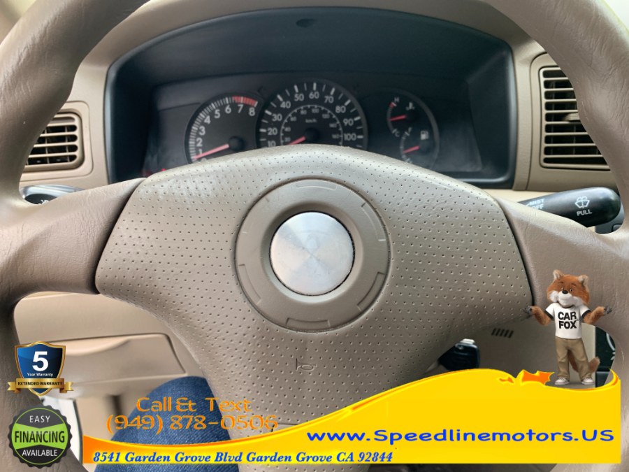 2003 Toyota Corolla 4dr Sdn CE Auto, available for sale in Garden Grove, California | Speedline Motors. Garden Grove, California 2003 Toyota Corolla 4dr Sdn CE Auto, available for sale in Garden Grove, California | Speedline Motors. Garden Grove, California