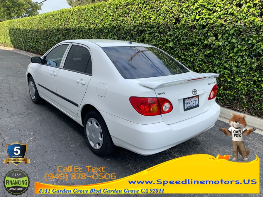 2003 Toyota Corolla 4dr Sdn CE Auto, available for sale in Garden Grove, California | Speedline Motors. Garden Grove, California 2003 Toyota Corolla 4dr Sdn CE Auto, available for sale in Garden Grove, California | Speedline Motors. Garden Grove, California