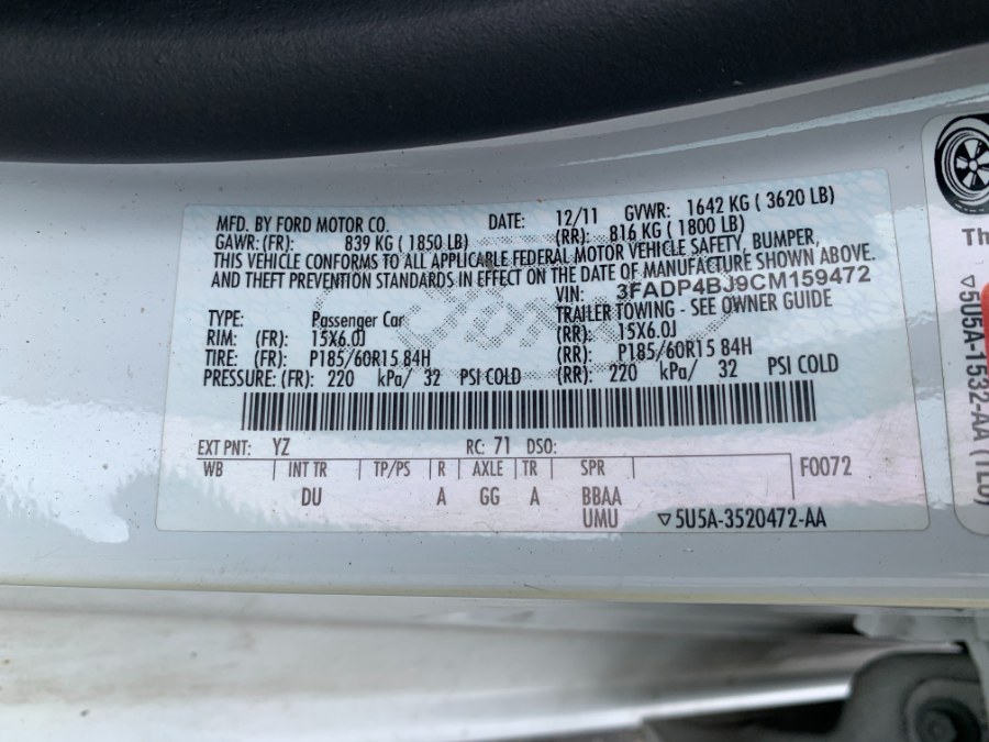 2012 Ford Fiesta 4dr Sdn SE, available for sale in Garden Grove, California | Speedline Motors. Garden Grove, California 2012 Ford Fiesta 4dr Sdn SE, available for sale in Garden Grove, California | Speedline Motors. Garden Grove, California