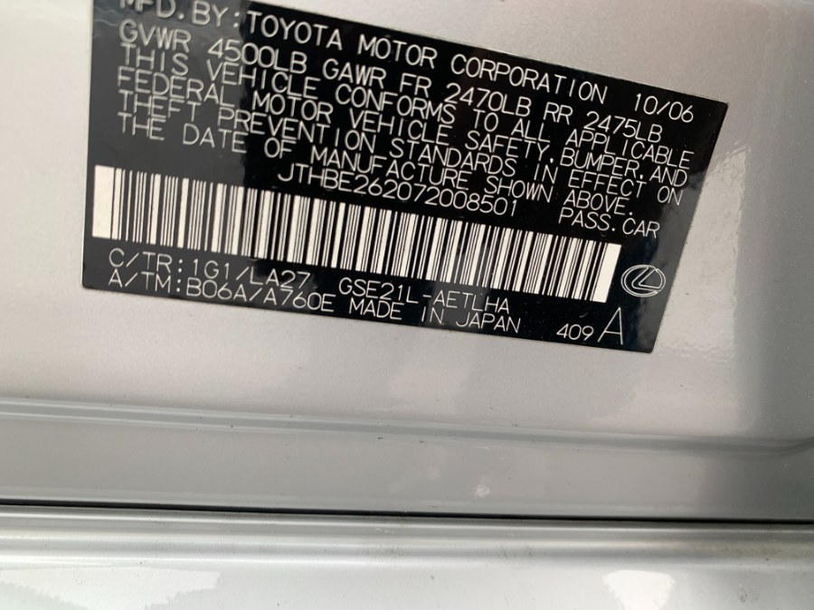 2007 Lexus IS 350 4dr Sport Sdn Auto, available for sale in Garden Grove, California | Speedline Motors. Garden Grove, California 2007 Lexus IS 350 4dr Sport Sdn Auto, available for sale in Garden Grove, California | Speedline Motors. Garden Grove, California