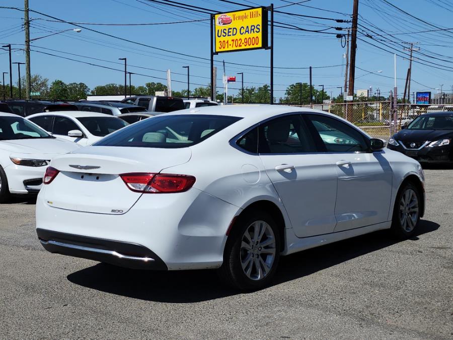 2015 Chrysler 200 4dr Sdn Limited FWD, available for sale in Temple Hills, Maryland | Temple Hills Used Car. Temple Hills, Maryland 2015 Chrysler 200 4dr Sdn Limited FWD, available for sale in Temple Hills, Maryland | Temple Hills Used Car. Temple Hills, Maryland
