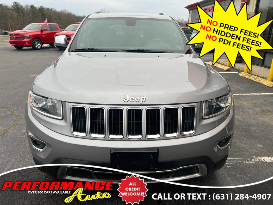 2015 Jeep Grand Cherokee 4WD 4dr Limited, available for sale in Bohemia, New York | Performance Auto Inc. Bohemia, New York 2015 Jeep Grand Cherokee 4WD 4dr Limited, available for sale in Bohemia, New York | Performance Auto Inc. Bohemia, New York