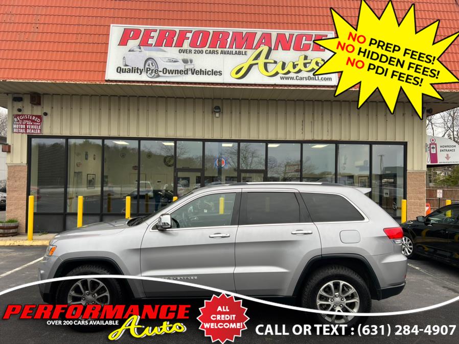 2015 Jeep Grand Cherokee 4WD 4dr Limited, available for sale in Bohemia, New York | Performance Auto Inc. Bohemia, New York 2015 Jeep Grand Cherokee 4WD 4dr Limited, available for sale in Bohemia, New York | Performance Auto Inc. Bohemia, New York