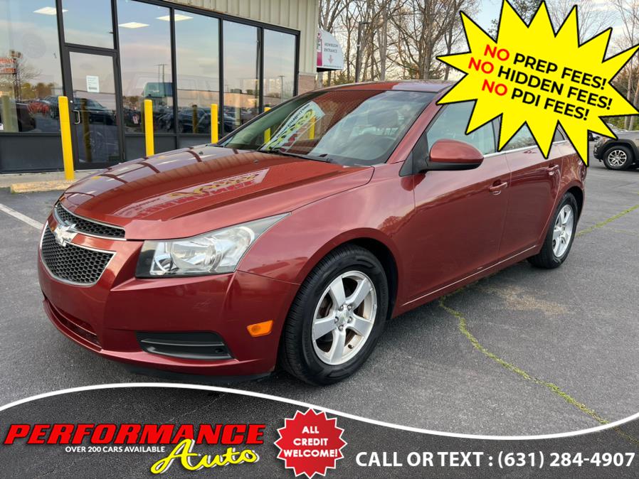 2013 Chevrolet Cruze 4dr Sdn Auto 1LT, available for sale in Bohemia, New York | Performance Auto Inc. Bohemia, New York 2013 Chevrolet Cruze 4dr Sdn Auto 1LT, available for sale in Bohemia, New York | Performance Auto Inc. Bohemia, New York
