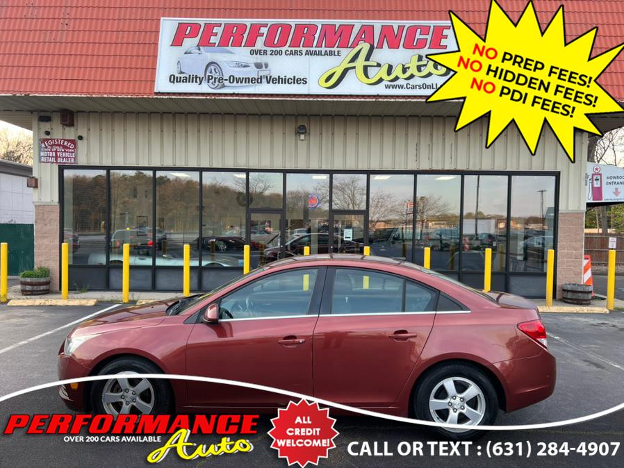 2013 Chevrolet Cruze 4dr Sdn Auto 1LT, available for sale in Bohemia, New York | Performance Auto Inc. Bohemia, New York 2013 Chevrolet Cruze 4dr Sdn Auto 1LT, available for sale in Bohemia, New York | Performance Auto Inc. Bohemia, New York