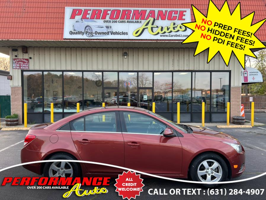 2013 Chevrolet Cruze 4dr Sdn Auto 1LT, available for sale in Bohemia, New York | Performance Auto Inc. Bohemia, New York 2013 Chevrolet Cruze 4dr Sdn Auto 1LT, available for sale in Bohemia, New York | Performance Auto Inc. Bohemia, New York
