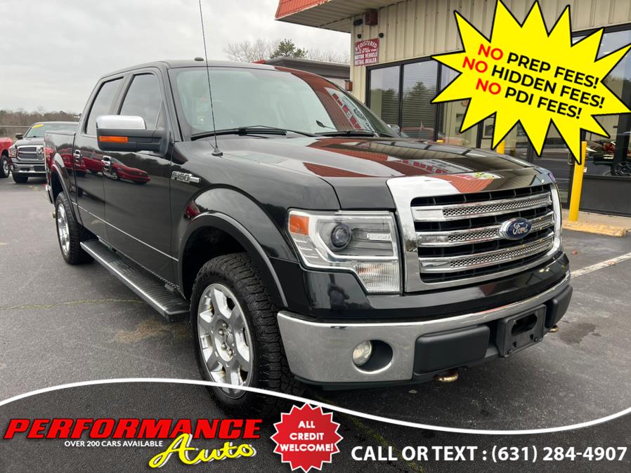 2014 Ford F-150 4WD SuperCrew 145" Lariat, available for sale in Bohemia, New York | Performance Auto Inc. Bohemia, New York 2014 Ford F-150 4WD SuperCrew 145" Lariat, available for sale in Bohemia, New York | Performance Auto Inc. Bohemia, New York