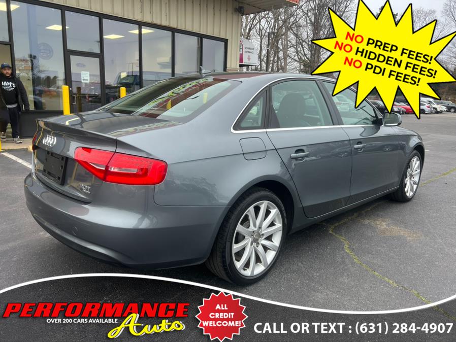 2013 Audi A4 4dr Sdn Auto quattro 2.0T Premium Plus, available for sale in Bohemia, New York | Performance Auto Inc. Bohemia, New York 2013 Audi A4 4dr Sdn Auto quattro 2.0T Premium Plus, available for sale in Bohemia, New York | Performance Auto Inc. Bohemia, New York