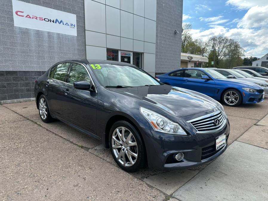 2013 INFINITI G37 Sedan 4dr x AWD, available for sale in Manchester, Connecticut | Carsonmain LLC. Manchester, Connecticut