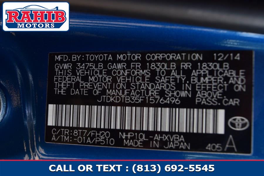 2015 Toyota Prius c 5dr HB One (Natl), available for sale in Winter Park, Florida | Rahib Motors. Winter Park, Florida 2015 Toyota Prius c 5dr HB One (Natl), available for sale in Winter Park, Florida | Rahib Motors. Winter Park, Florida