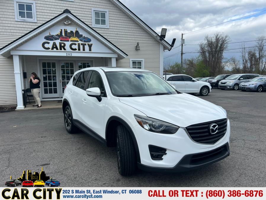 2016 Mazda CX-5 AWD 4dr Auto Grand Touring, available for sale in East Windsor, Connecticut | Car City LLC. East Windsor, Connecticut 2016 Mazda CX-5 AWD 4dr Auto Grand Touring, available for sale in East Windsor, Connecticut | Car City LLC. East Windsor, Connecticut