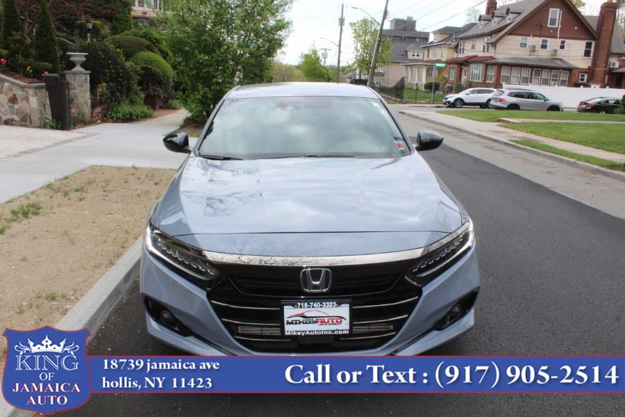 2021 Honda Accord Sedan Sport 1.5T CVT, available for sale in Hollis, New York | King of Jamaica Auto Inc. Hollis, New York 2021 Honda Accord Sedan Sport 1.5T CVT, available for sale in Hollis, New York | King of Jamaica Auto Inc. Hollis, New York