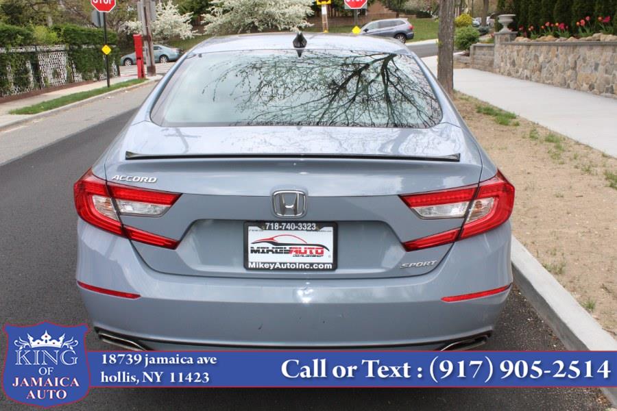 2021 Honda Accord Sedan Sport 1.5T CVT, available for sale in Hollis, New York | King of Jamaica Auto Inc. Hollis, New York 2021 Honda Accord Sedan Sport 1.5T CVT, available for sale in Hollis, New York | King of Jamaica Auto Inc. Hollis, New York
