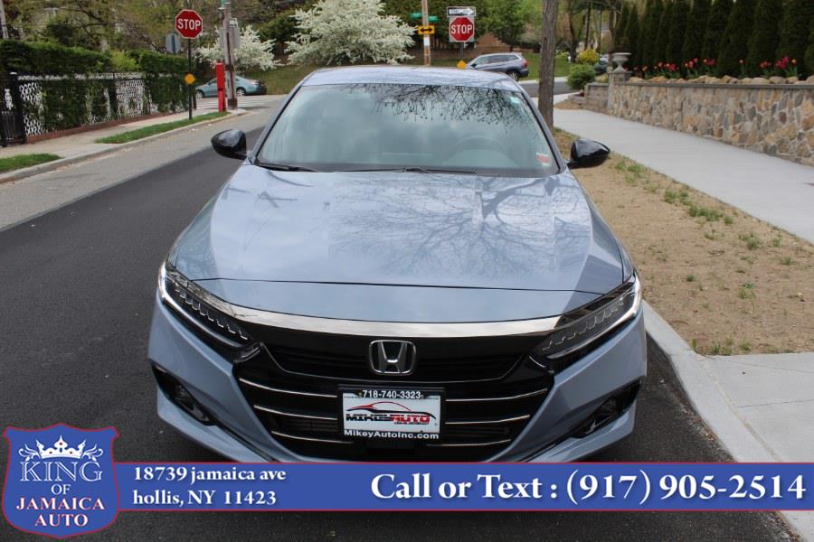 2021 Honda Accord Sedan Sport 1.5T CVT, available for sale in Hollis, New York | King of Jamaica Auto Inc. Hollis, New York 2021 Honda Accord Sedan Sport 1.5T CVT, available for sale in Hollis, New York | King of Jamaica Auto Inc. Hollis, New York