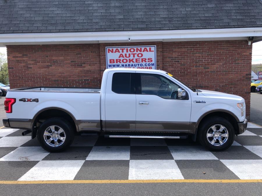 2015 Ford F-150 4WD SuperCab Lariat, available for sale in Waterbury, Connecticut | National Auto Brokers, Inc.. Waterbury, Connecticut 2015 Ford F-150 4WD SuperCab Lariat, available for sale in Waterbury, Connecticut | National Auto Brokers, Inc.. Waterbury, Connecticut
