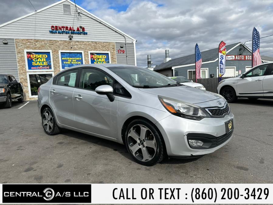 2012 Kia Rio 4dr Sdn Auto SX, available for sale in East Windsor, Connecticut | Central A/S LLC. East Windsor, Connecticut
