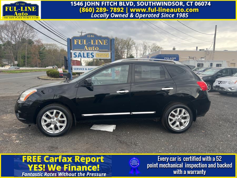 2011 Nissan Rogue AWD 4dr S, available for sale in South Windsor , Connecticut | Ful-line Auto LLC. South Windsor , Connecticut