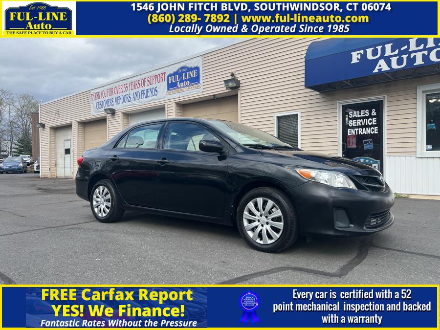 2012 Toyota Corolla 4dr Sdn Auto LE, available for sale in South Windsor , Connecticut | Ful-line Auto LLC. South Windsor , Connecticut