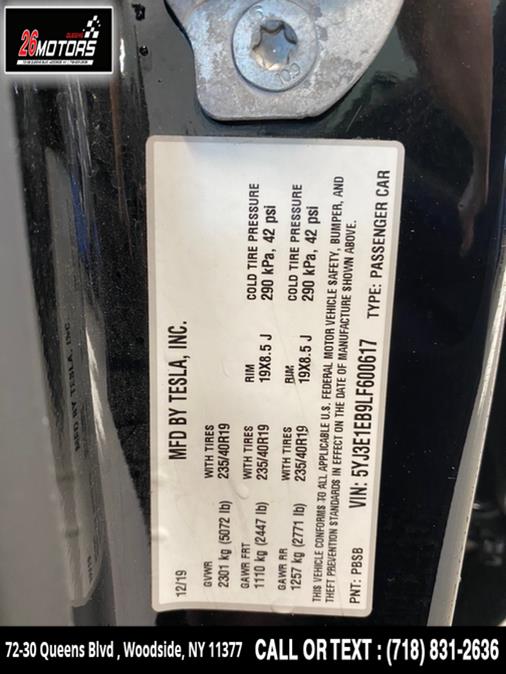 2020 Tesla Model 3 Long Range AWD, available for sale in Woodside, New York | 26 Motors Queens. Woodside, New York 2020 Tesla Model 3 Long Range AWD, available for sale in Woodside, New York | 26 Motors Queens. Woodside, New York