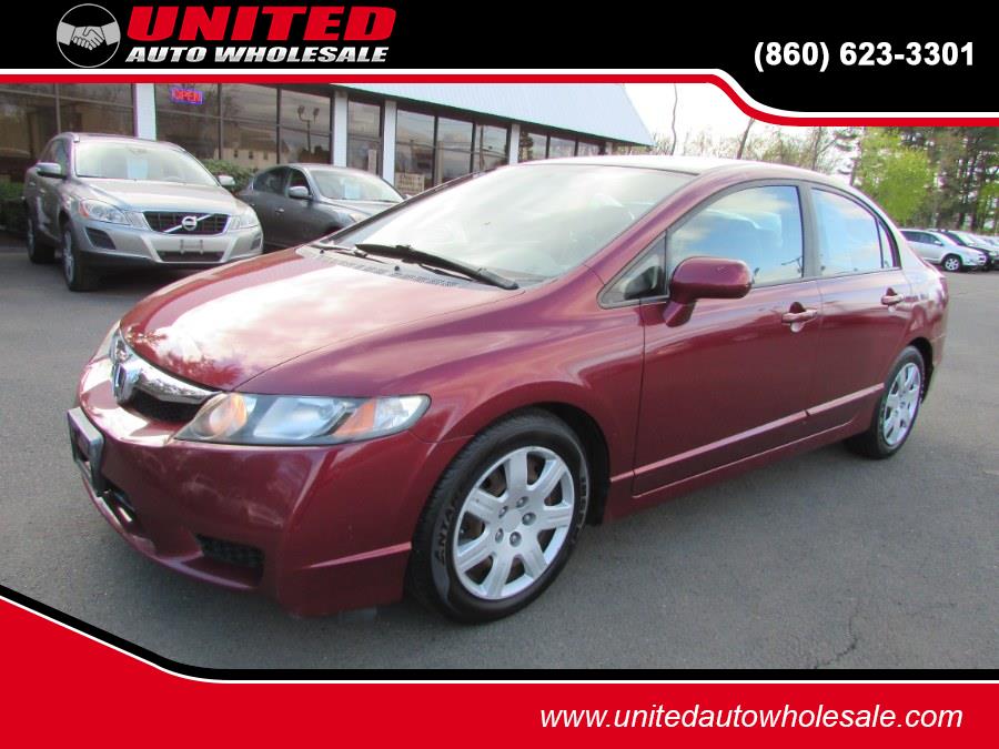 2010 Honda Civic Sdn 4dr Auto LX, available for sale in East Windsor, Connecticut | United Auto Sales of E Windsor, Inc. East Windsor, Connecticut